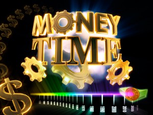 Money Time vidrio juego